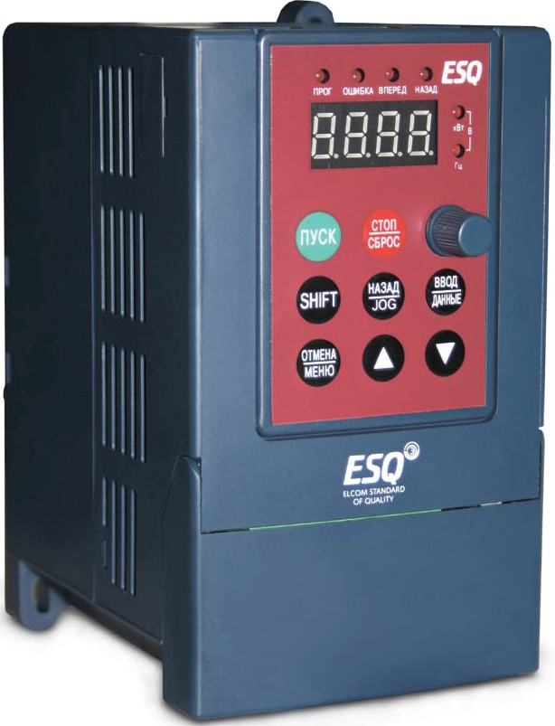 Преобразователь частоты ESQ-A200 для однофазного электродвигателя