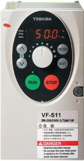 Частотный преобразователь TOSHIBA VFS11, VF-S11 преобразователь VFS11, преобразователь частоты VFS11